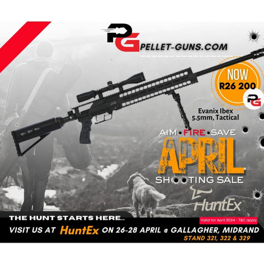 Aim Fire APRIL Sale: Evanix Ibex 5.5mm Tactical