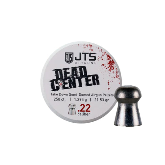 JAC109 JTS Dead Center Precision.22 Cal 21.53 Grain Domed