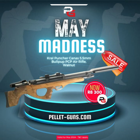 May Madness: Kral Puncher Canas 5.5mm Bullpup PCP Air Rifle