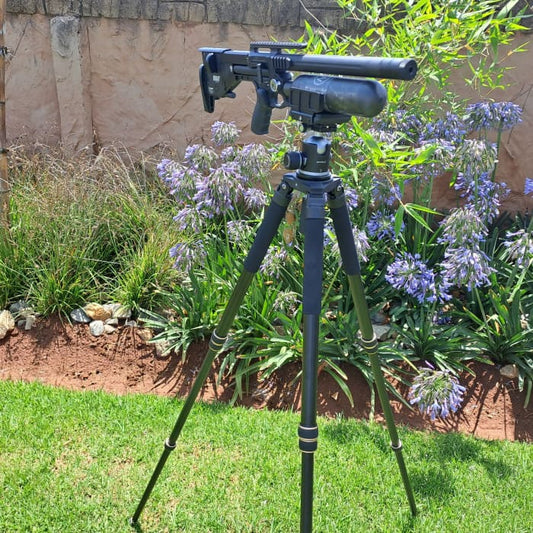 Heavy Duty Tripod with Gun Saddle - Shooting Stand