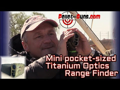 May Madness: Mini Pocket-Sized Titanium Optics Range Finder - 600m Range