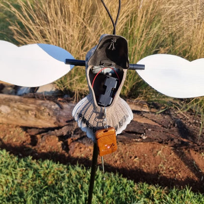 Voodoo Dove Decoy - Pigeon on Spike with Rotating Wings - 