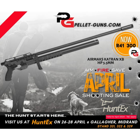 Aim Fire APRIL Sale: AirMaks Katran XB HP 5.5mm