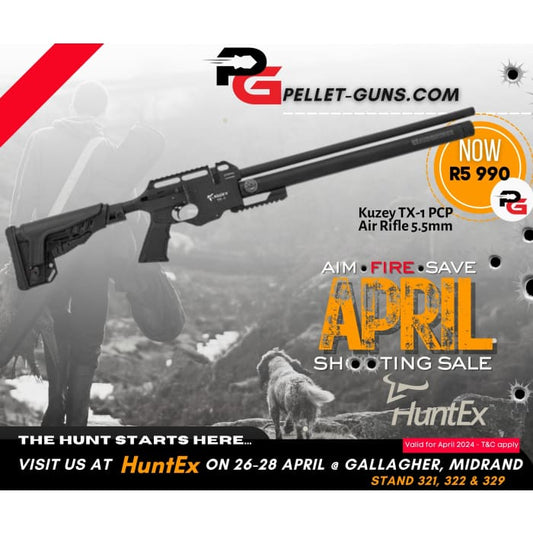 Aim Fire APRIL Sale: Kuzey TX - 1 PCP Air Rifle 5.5mm