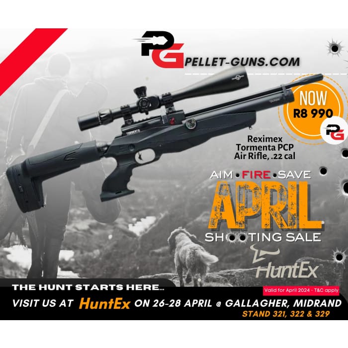 Aim Fire APRIL Sale: Reximex Tormenta PCP Air Rifle.22 cal