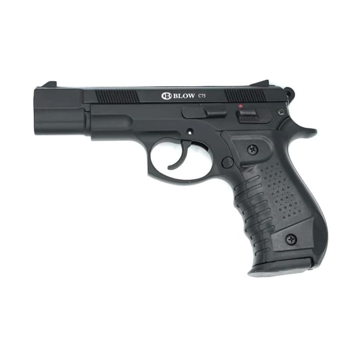 Blow C75 blank/signal pistol black - Blank Firing Gun
