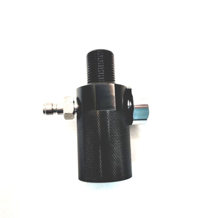 Cylinder Adapter with Gauge and Non-Return Valve
