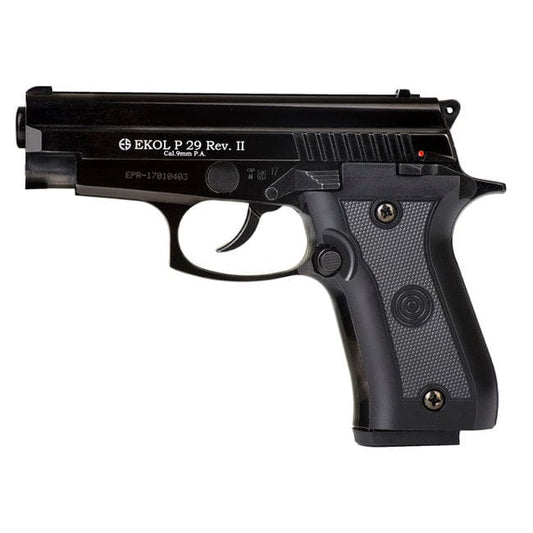 Ekol P29 Rev ll Black 9mm PAK - Blank Firing Pistol