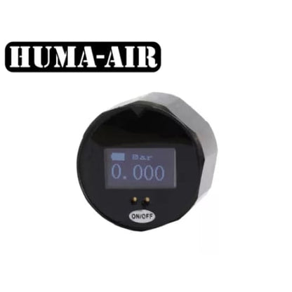Huma Air Digital Mini Pressure Gauge 25mm Black 1/8 BSP 300
