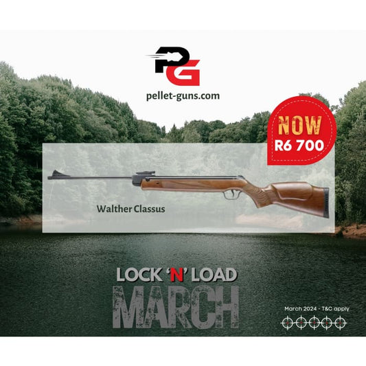 LOCK ‘N’ LOAD MARCH Walther Classus - Spring-Piston Rifles