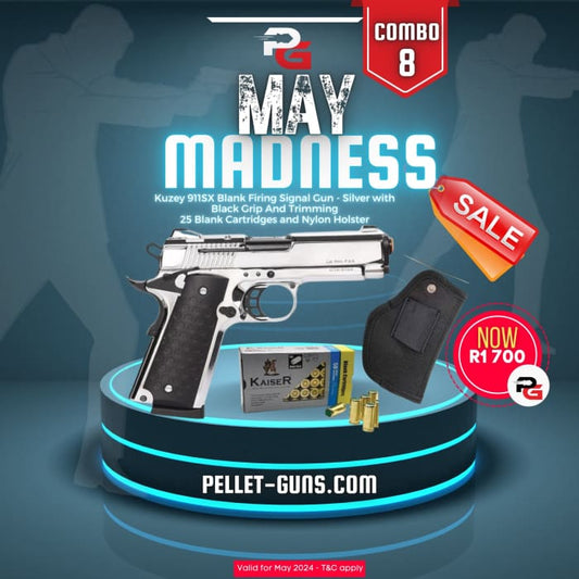 May Madness Combo 8: Kuzey 911SX Blank Firing Signal Gun