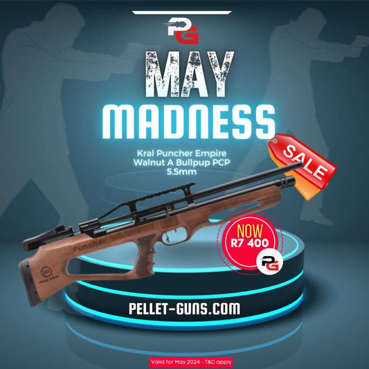 May Madness: Kral Puncher Empire Walnut A Bullpup PCP 5.5mm