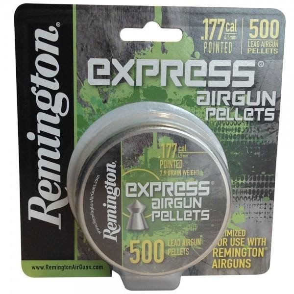 Remington.177 Pointed pellets/500 blister pack