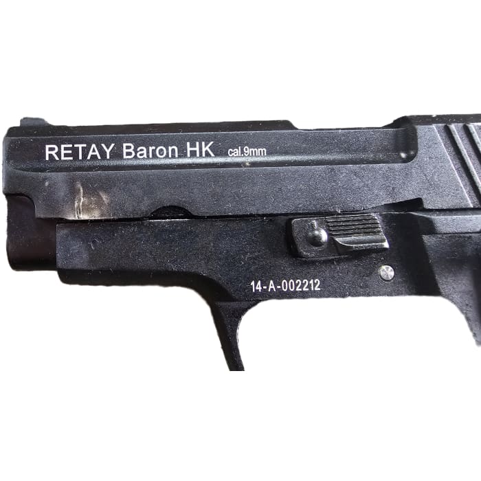 Retay Model Baron HK Blank Firing Pistol *Factory Soiled* -