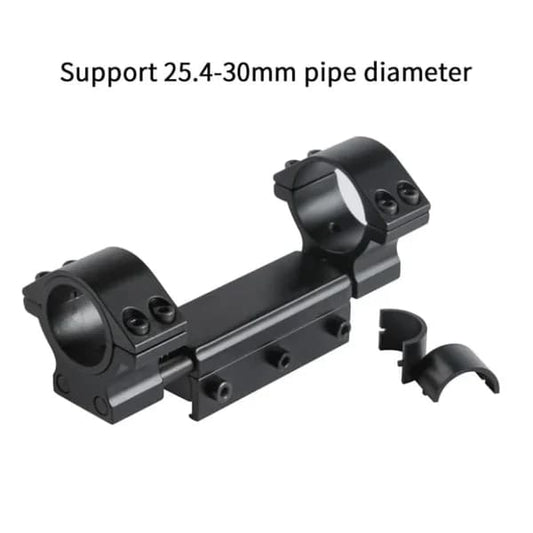 Single Piece Picatinny Recoil Mount 25mm/30mm