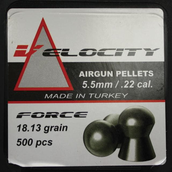 Velocity Airgun Pellets Force 18gr 500