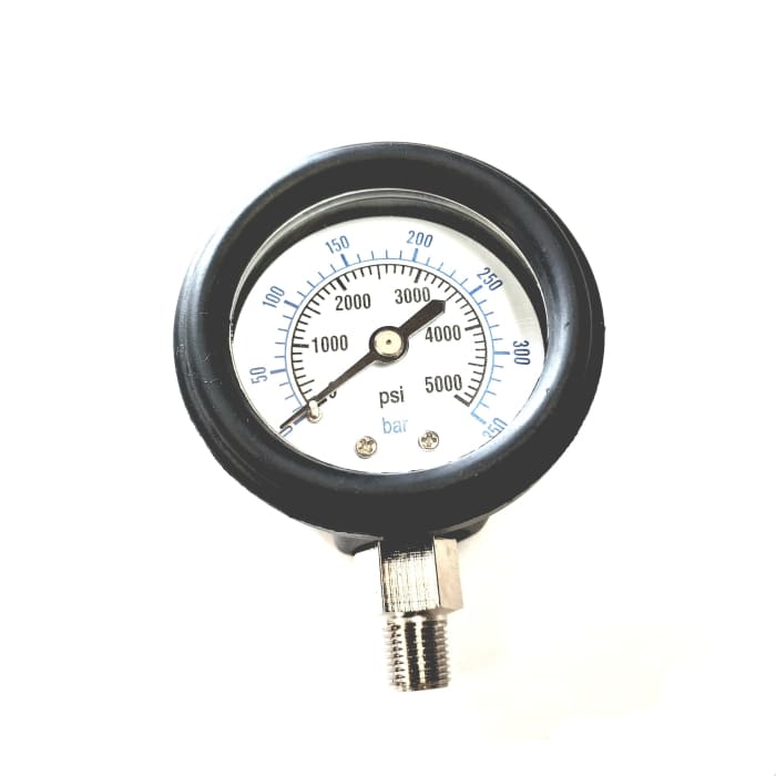 350 Bar 60mm Diameter 1/8 Thread Gauge - Air Pressure Gauges