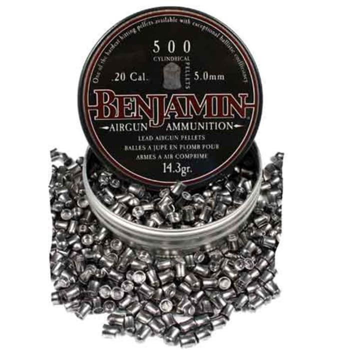 Benjamin Cylindrical.20 Cal 14.3 Grains Pointed 500ct