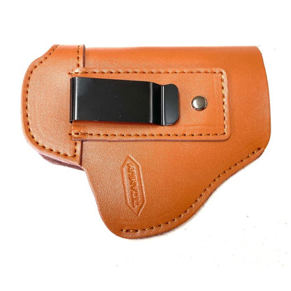 Brown/tan leather holster right-handed - HOLSTER