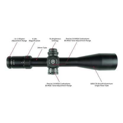 Crimson Trace 6-24x56 FFP riflescope