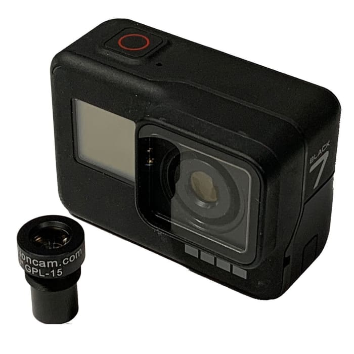 Pellet-Guns.com - Eagle Vision GoPro 5 6 7 Black Lens 4K M12