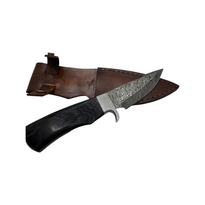 Handmade Damascus Steel Knife - 100mm Blade
