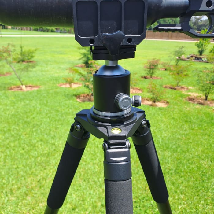 Heavy Duty Tripod with Gun Saddle - Shooting Stand