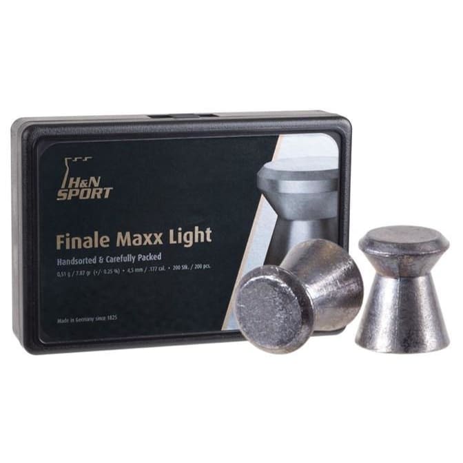 H&N FINALE MAXX LIGHT (BOX) 7.87 GRAIN 200 PER PACK