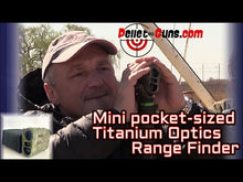 Load and play video in Gallery viewer, Mini Pocket-Sized Titanium Optics Range Finder - 600m Range
