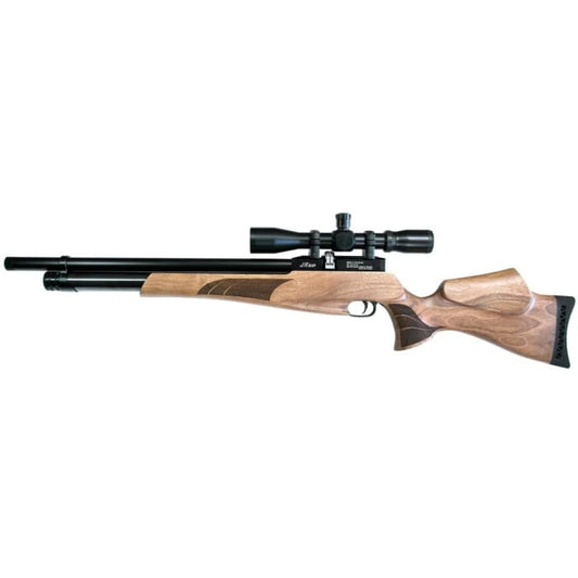 NOBLESSE STANDARD WALNUT STOCK PCP AIR RIFLE IN.22 CAL