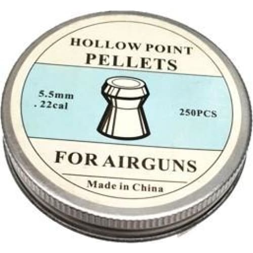 Pelletgun Hollowpoint pellet 5.5mm/.22Cal