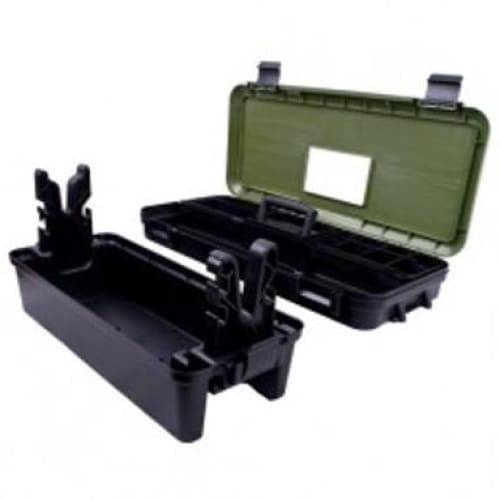 RIFLE CLEANING CASE (TOOL BOX AND GUN REST ALL-IN-ONE)
