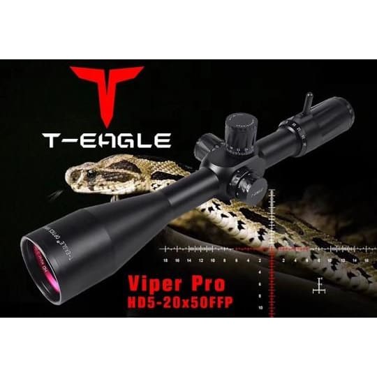 T-EAGLE SCOPE 5-20X50 FFP VIPER